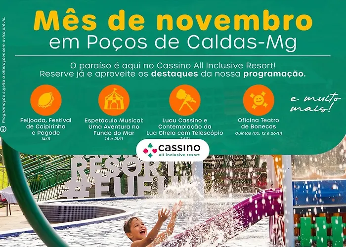 Cassino All Inclusive Resort Poços de Caldas By Nacional Inn